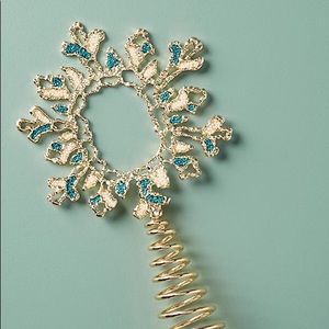 Anthropologie Double Happiness Garland Tree Topper